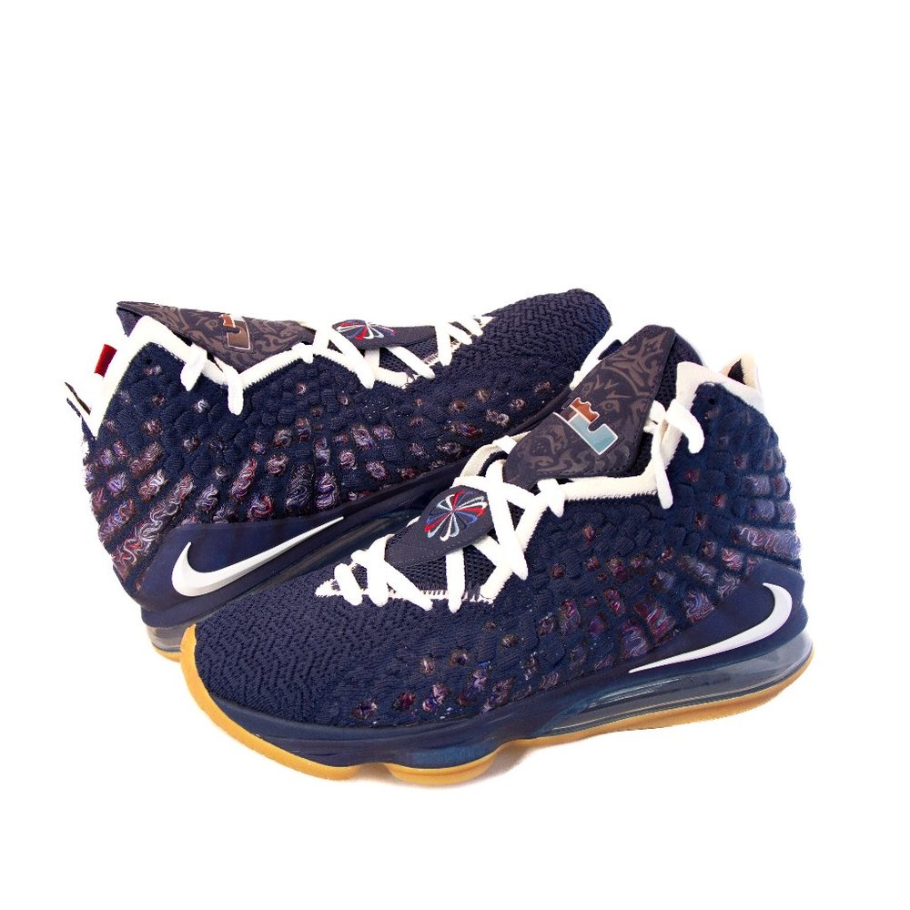 New Nike LeBron 17 College Navy (no box)